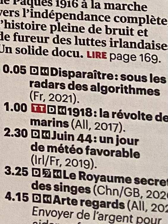 Watch tonight on French TV Chanel Arte ( and on line on Arte WebTV for a month) Marc’s documentary film on how to escape mass surveillance@