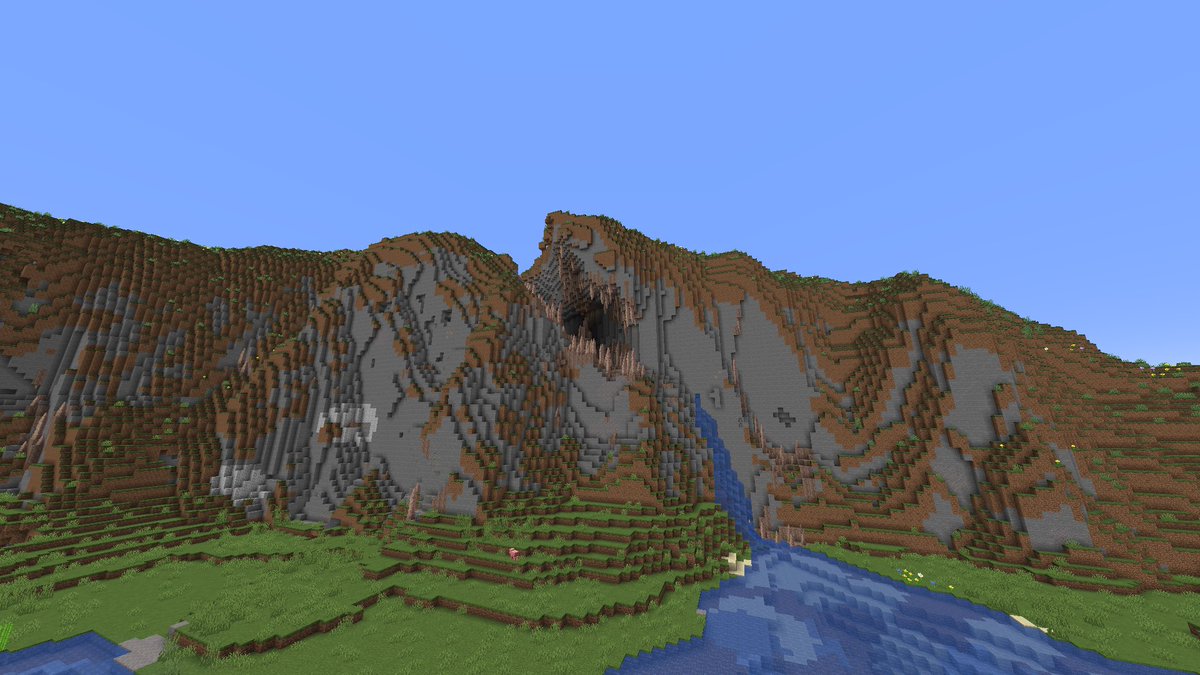 lawlessredacted's tweet photo. This update is so stunning. It's MAGICAL. Falling suddenly through a lush cave, catching yourself with your elytra, seeing all the flowers an vines and poofs of spores in your face. β€οΈ #Minecraft #minecraftupdate Minecraft 1.18 #minecraftscreenshots https://t.co/L7Cij3l1uE