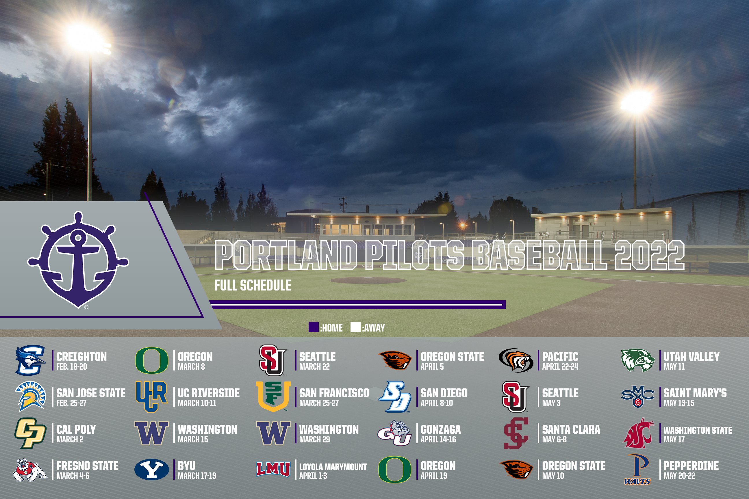Cal Poly Spring 2022 Schedule Portland Pilots Baseball On Twitter: "Spring Can't Come Soon Enough. Our  Schedule For The 2022 Season! Full Story ➡️ Https://T.co/Y73Hw1Xidm  #Weareportland | #Gopilots Https://T.co/Uggqxx6Rwe" / Twitter