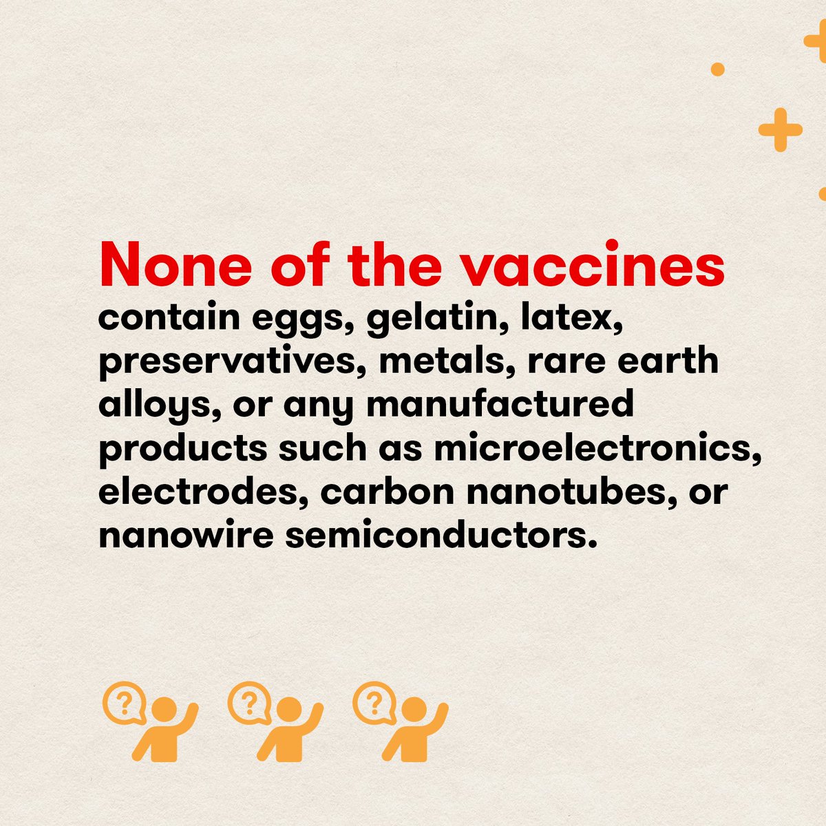 sjcphs's tweet image. The ingredients in the COVID-19 vaccines are no mystery. Read what’s in the Moderna, Pfizer, and Johnson &amp;amp; Johnson vaccine. When you’re ready to get vaccinated, we’re here to help. Visit MyTurn.CA.gov  to check walk-in clinics near you. Let&apos;s #GetToImmunity