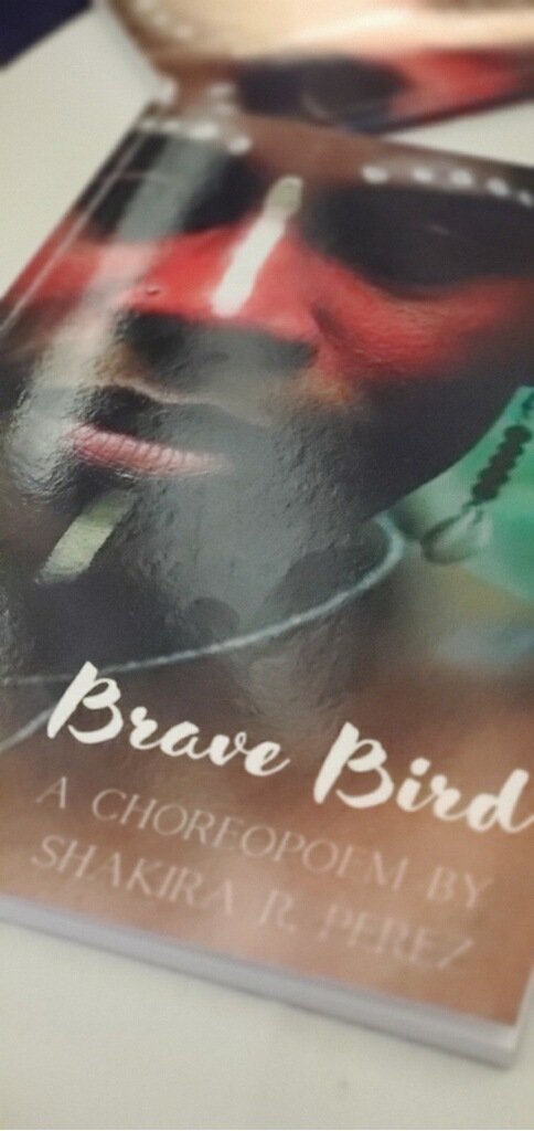 I did a thing. 
Fulfilling my dreams all 2021.
Buy a copy of my chorepoem Brave Bird on my website shakiraperez.com