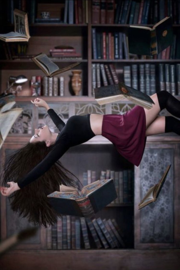 doha_she's tweet image. Books are the greatest opportunity of your life,

You hide between its letters the light for your mind,

It makes you breathe freedom from one place to another,

It enchants you and carries you to the skies of great minds,

The spirit of books hides wealth for future generations.
