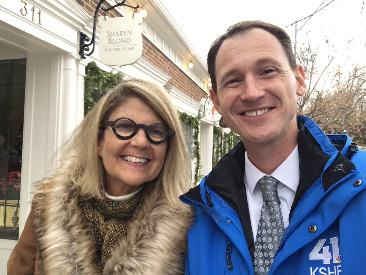CharlieKeegan41's tweet photo. I met up with @MerrilyJackson to judge the #GingerbreadHouses at the Crestwood Shops. You’ve got to check them out, they’re incredible. And all are up for bid with proceeds benefiting @cpckc_org. Good times and a good cause. https://t.co/NR9Q4Hhtf9