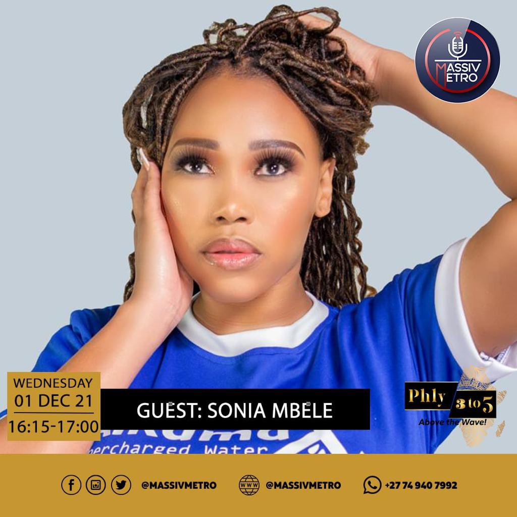 Woza Nazo with Sonia Mbele (@theesonia) on Twitter photo 