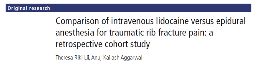 First Up! <a href="/ellienazzoli/">Ellie Nazzoli</a> from the University of Missouri – Kansas City School of Pharmacy presenting a comparison of IV lidocaine versus epidural anesthesia by Lii and Aggarwal. 
rapm.bmj.com/content/45/8/6…