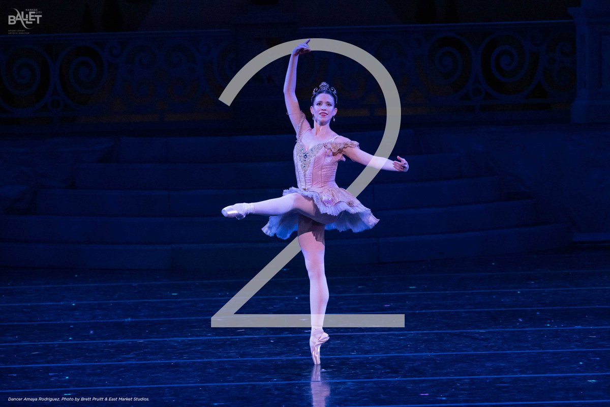 kcballet's tweet photo. ONLY 2 DAYS! #CountdowntoNutcracker #NutcrackerFacts The Sugar Plum Fairy's tutu has 254 stones on it as well as velvet leaves hand-pressed over a fire. The lace costs $100/yard. Tix Dec. 3-24: https://t.co/vep3jSuhAk #KCBallet #HolidaysinKC https://t.co/mUknIuHzx4