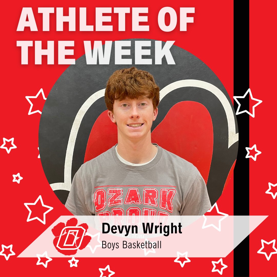 OzarkHS's tweet photo. Congrats to our OHS Athlete of the Week: Devyn Wright of @OzarkTigerHoops!

Wright scored a career-high 17 points to help lead the Tigers to a season-opening win against Capital City last week! https://t.co/VqquKMsiFn