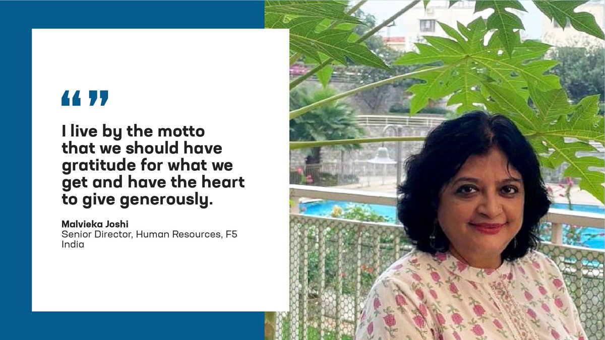 F5's tweet image. Happy Giving Tuesday! Check out the amazing perspectives of F5ers from around the world about what giving back means to them. #GivingTuesday #BeF5 #CodeConnects