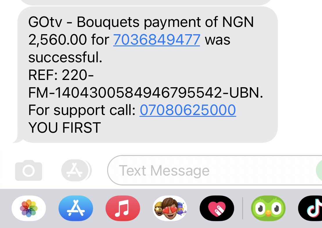 omiemo_ejum's tweet photo. Please @GOtvNg  I made a payment with a wrong IUC number of 7036849477 instead of 7036849377. Please how do I rectify it.
Bellow is payment details https://t.co/scFkRRsNOu