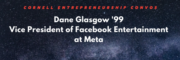 CSVNetwork's tweet photo. Don't miss this Thursday's talk with Dane Glasgow '99, Vice President of Facebook Entertainment at Meta.
Thursday, December 2
11:00 am - 12:00 pm PST
Learn more and register now!
https://t.co/wTDZhgBPHM https://t.co/ATPnt4N77F