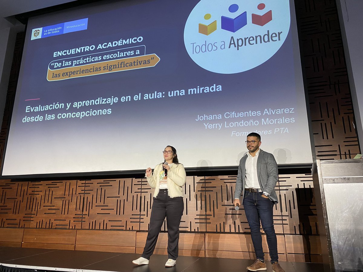 Cristiancogollo's tweet photo. En #EventoPTA2021 se presenta el taller sobre evaluación por los formadores @LondonoYerry  y @JohanaCifuente5 @PTA_Colombia https://t.co/OSW7cZC1h7