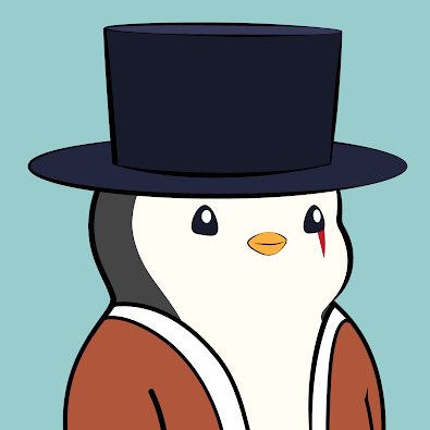 ActuallyAgents's tweet photo. Never let it be said that @nftradarapp doesnt come thru on giveaways. Just got this @Pudgy_Penguins for using their app🎩 https://t.co/7KIqZqOBXi