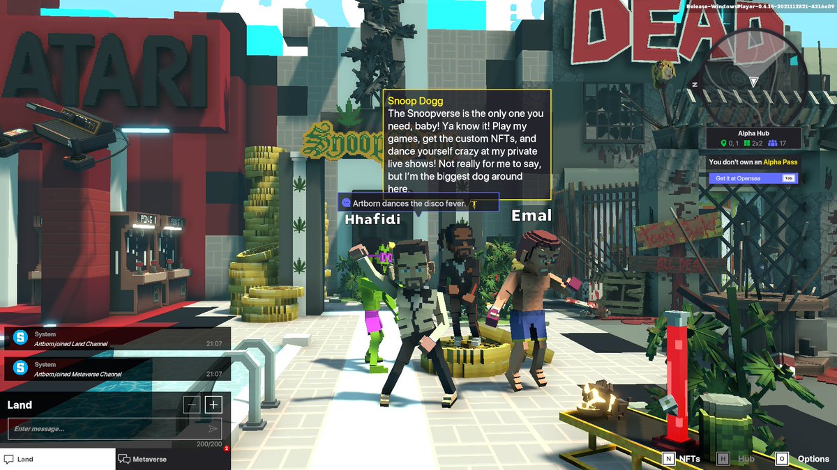 totoruan10's tweet photo. @TheSandboxGame @SnoopDogg Dancing ~ #SandboxAlpha #Sandboxgame #SandboxAlphaContest https://t.co/y3MriwDGPz