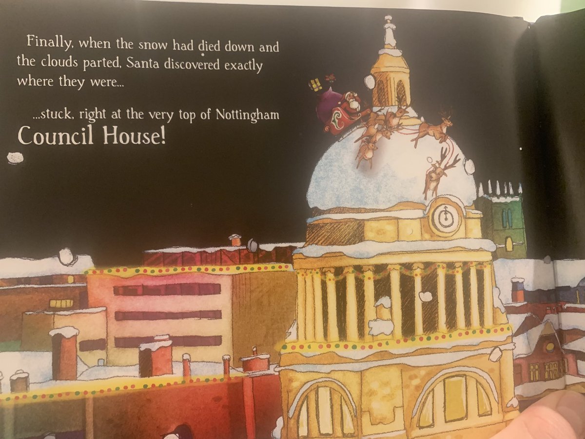 WayneNorrie's tweet photo. I very excited about the arrival of โSanta is coming to Nottinghamโ I think Iโm looking forward to reading it more than the kids ๐คฃ #NeverGrowUp #CountdownToSanta https://t.co/2Pp4kIsMvR