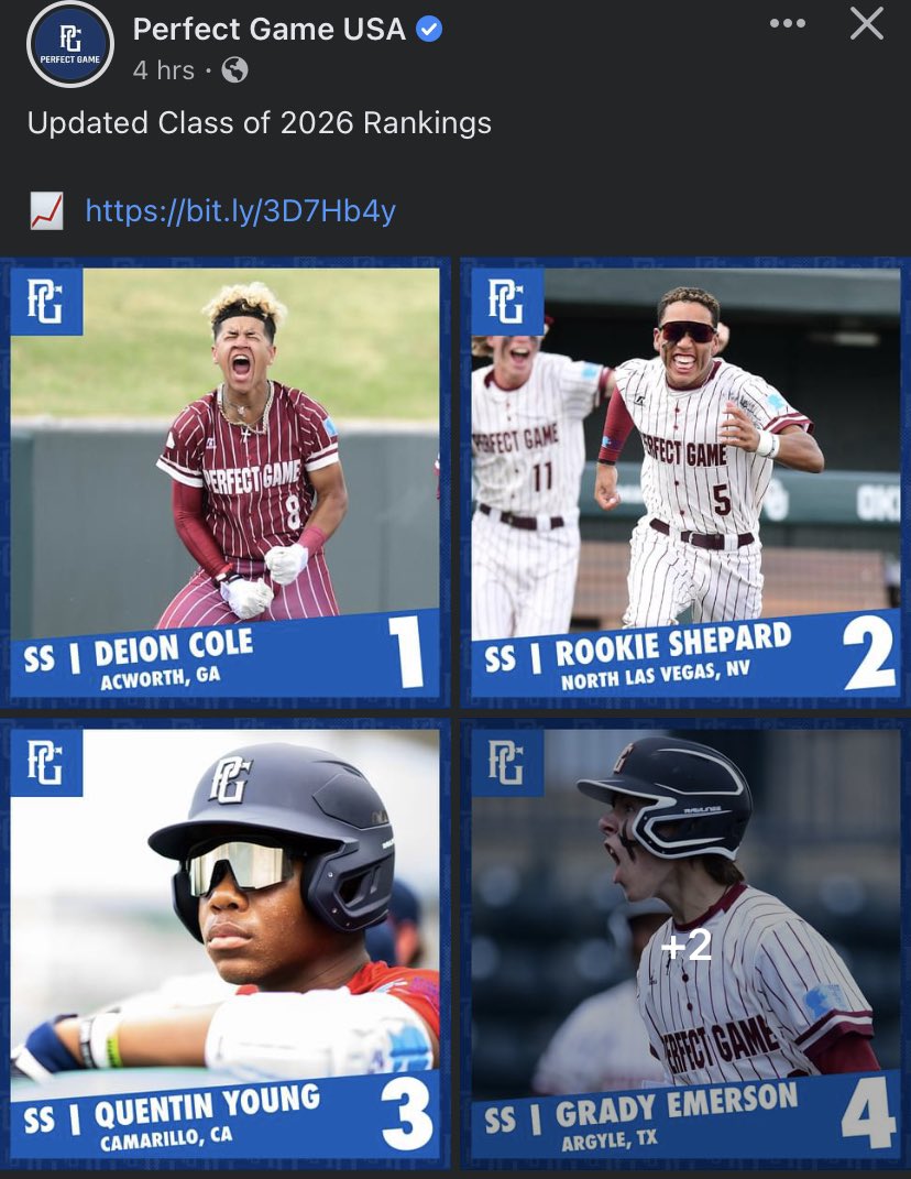 carolina_rays's tweet photo. #1 ranked player in the country shout out to Coach Cox! LETS GO!!@PGShowcases @PG_Uncommitted https://t.co/m49LdOSXaC