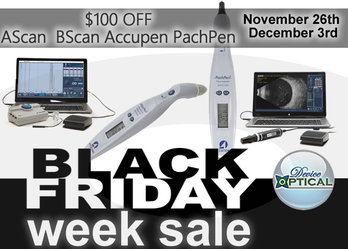 Device_Optical's tweet photo. DEVICE OPTICAL Black Friday WEEK SALE !
Deals Too Big for ONE day
Hasta Diciembre 3
*A Scan Plus Connect
*B Scan Plus
*Accupen Hand Held Tonometer
*Pach Pen Hand Held Pachymeter
U$ 100 OFF
#oftalmologos #deviceoptical #eyedoctor #optometrist #optometry #eyecare #ophthalmology https://t.co/l2AyD24EI9