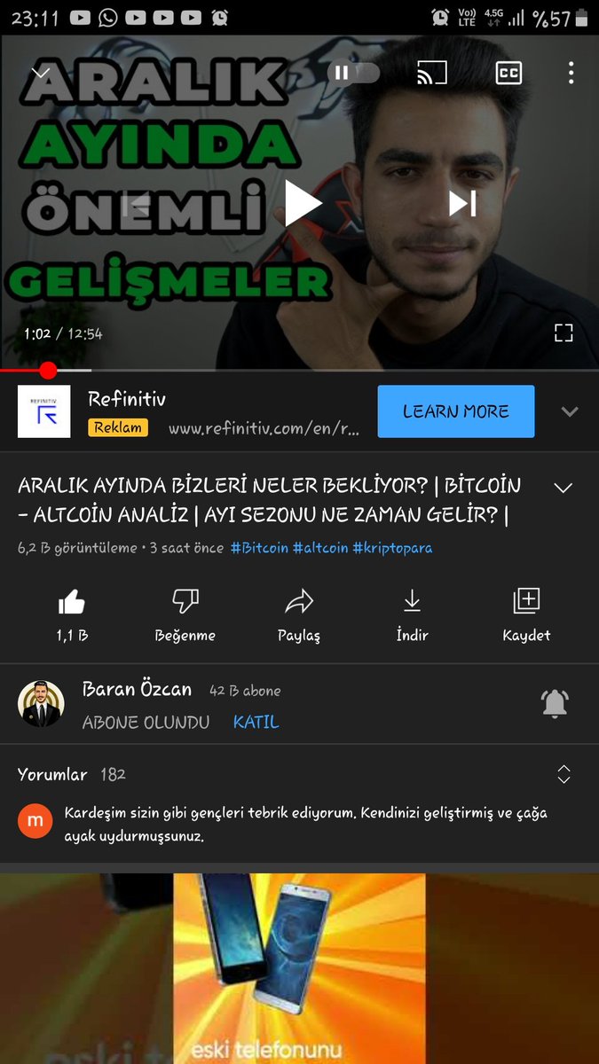 kriptoinceleme's tweet photo. @YTBaranOzcan https://t.co/tJtk60tvNK
