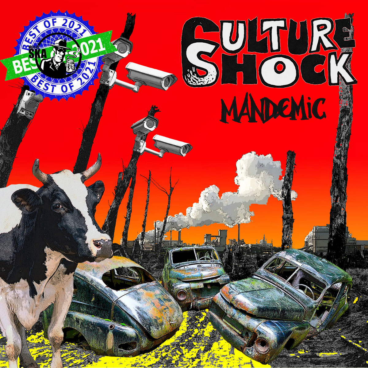 thisisskaradio's tweet photo. Sandwich between #Subhumans and #CitizenFish you had #CultureShock(86-89) and resurrected during the pandemic. Released in February & filled with social and political lyrics(what else would you expect from Dick) ska-punk. Listen https://t.co/fD0cs8wq6M and buy at @piratespress https://t.co/0X6JxlQ8Eg