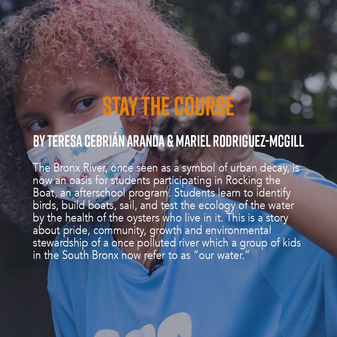 Today we're spotlighting the film Stay The Course, by  <a href="/teresa_cebrian_/">Teresa Cebrián Aranda</a>  and <a href="/MarielEats/">Mariel Rodriguez-McGill</a> where venturing onto the river in a wooden rowboat becomes a launching point for a group of South Bronx youth.

Join us at DOCFEST this Saturday to watch the film and others.