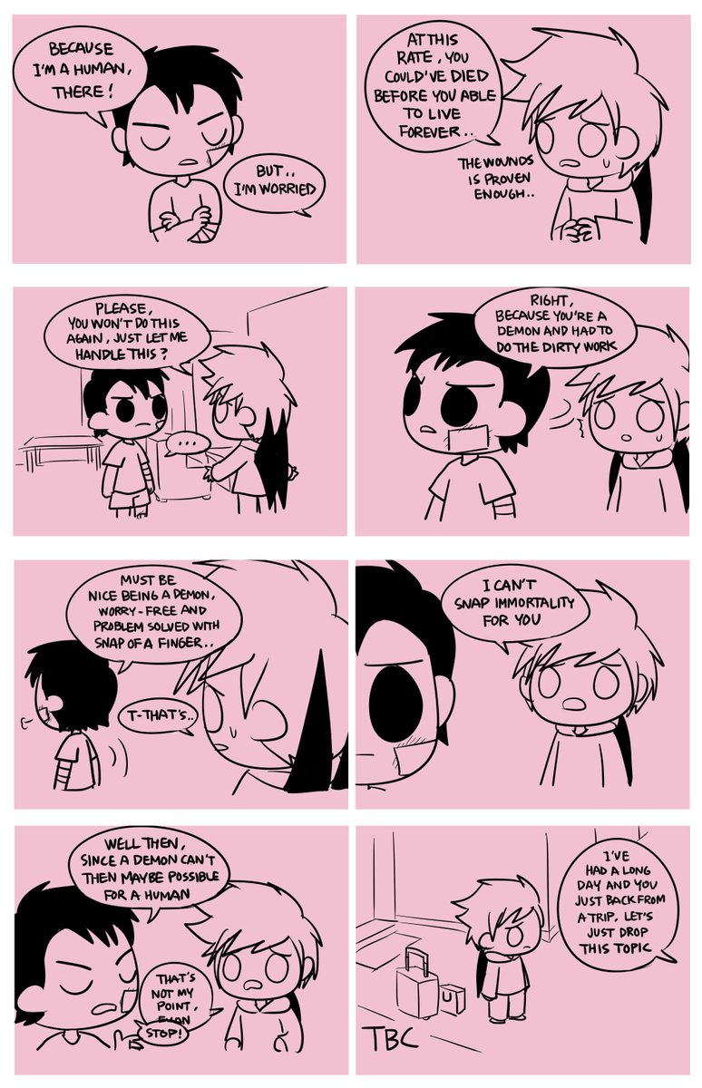 vey_kun's tweet photo. Distrust 2

#comicstrip #oc #fanart #humanxdemon #angst https://t.co/rmA4ASl4cT