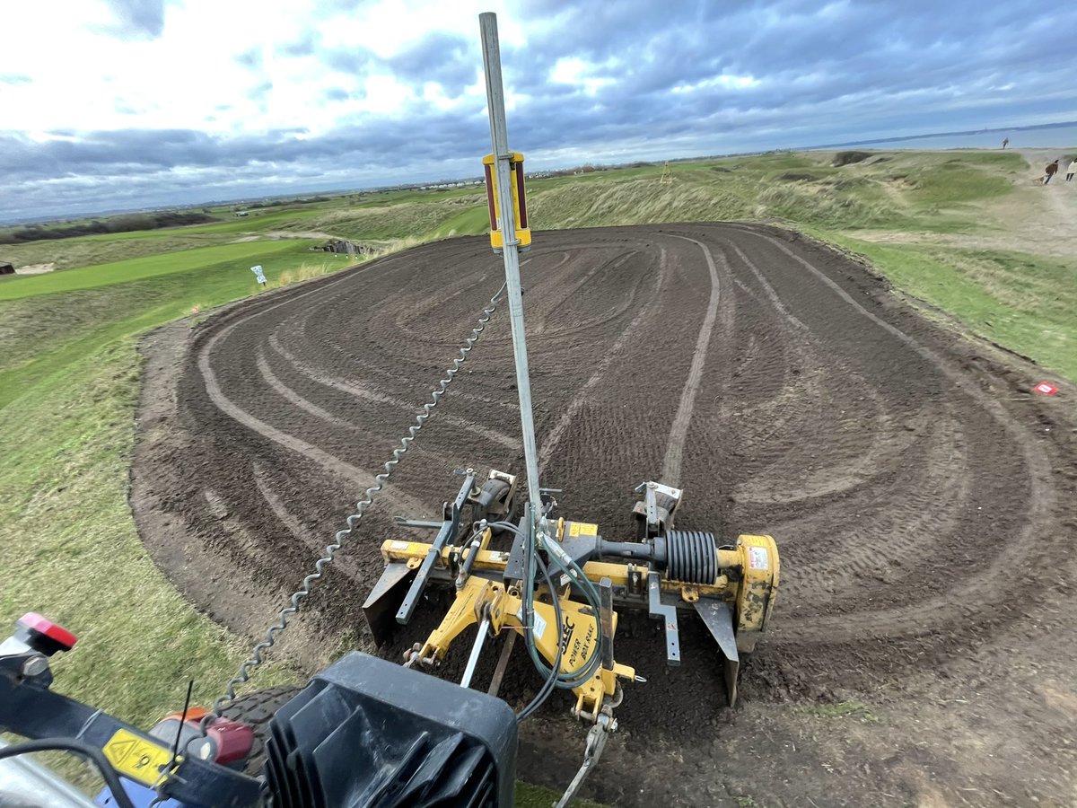 Tee levelling, using our laser system to create a near prefect level with or without a fall, the surface ready for seeding or turfing. Give us <a href="/workingturfltd/">Working Turf LTD</a> a call or PM for costs and availability