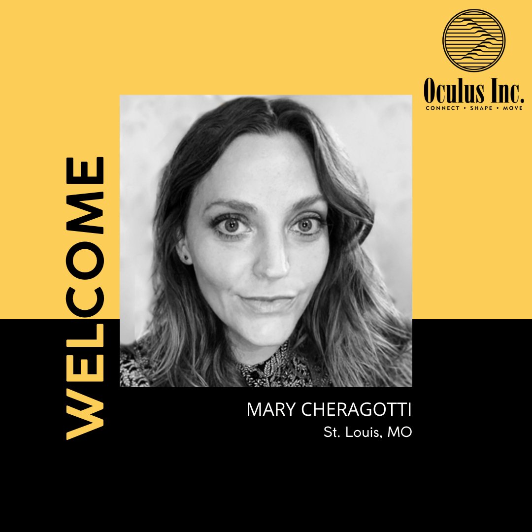OculusInc's tweet photo. We are excited to add two new faces and one familiar one to our Dallas and St. Louis branches! Welcome Erin Majors, Mary Cheragotti and welcome BACK to Lavell Johnson! 
#newhire #newemployee  #architecture #interiordesign #oculusinc https://t.co/p0rxO5emf6