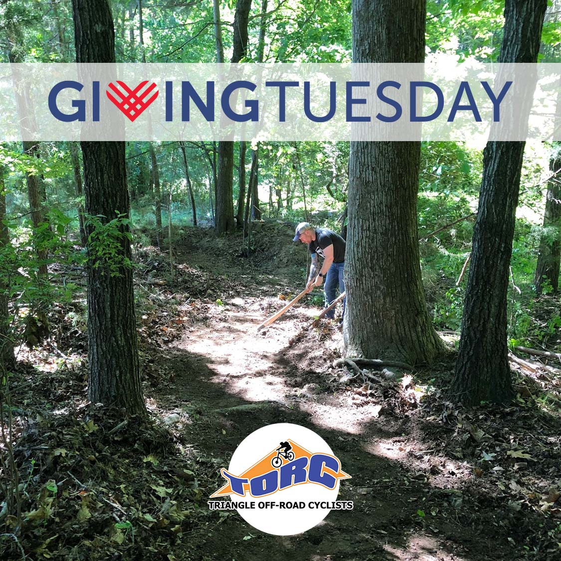TORC_NC's tweet photo. If you love trails as much as we do, consider joining TORC this #GivingTuesday ❤️
https://t.co/hA7IDSJGB3 https://t.co/VF2IRjLOwq