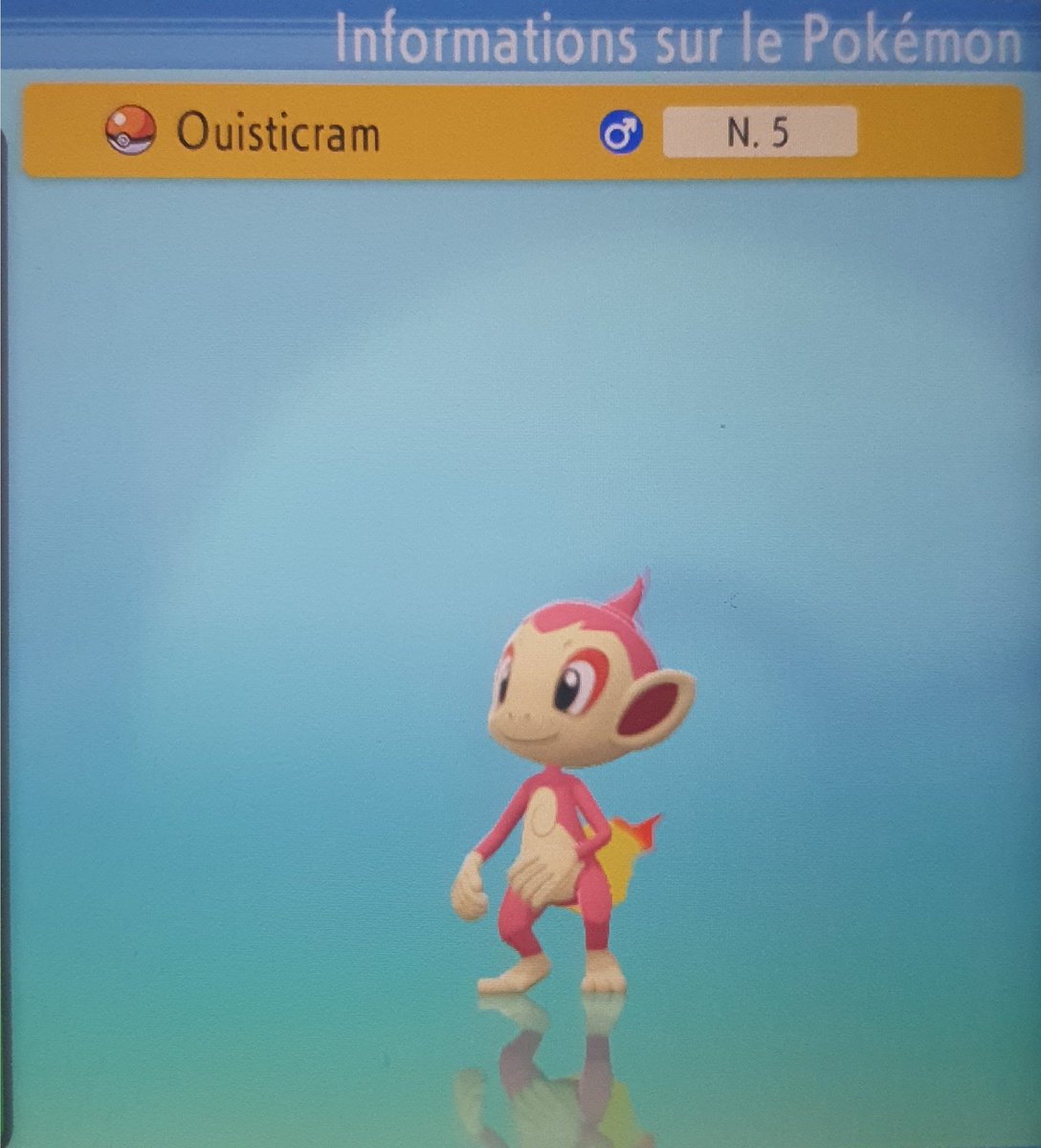Antoinemm31's tweet photo. Après un total de 748 tentatives. Il fait enfin son apparition ! Mon aventure peut enfin commencer ! 😭🤗
Merci aux viewers qui m'ont soutenu de pas abandonner dans cette 1er tentative de chasse au shiny ❤️
#PokemonPerleScintillante
#shiny
#ShinyPokemon 
#Pokemon
@amm_live https://t.co/M8W2ahmByj