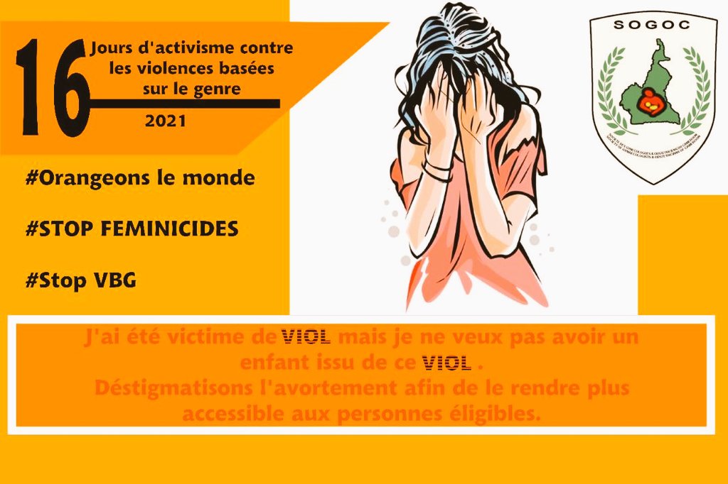 kenims2's tweet photo. The cry of a woman or girl is the cry of an entire nation.
Let's advocate for a nation without sexual violence/rape and more than ever for the #rights of GBV victims.
#Orangetheworld
#EndGBV
#16DaysofActivism2021
#SOGOC https://t.co/nGNVF2JAp6