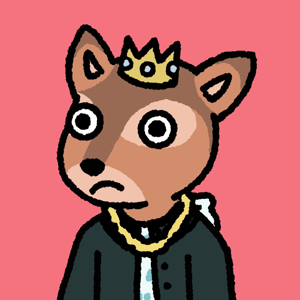 Deer Devils NFTs | 500 hand-drawn deers 🦌🚀 tweet media