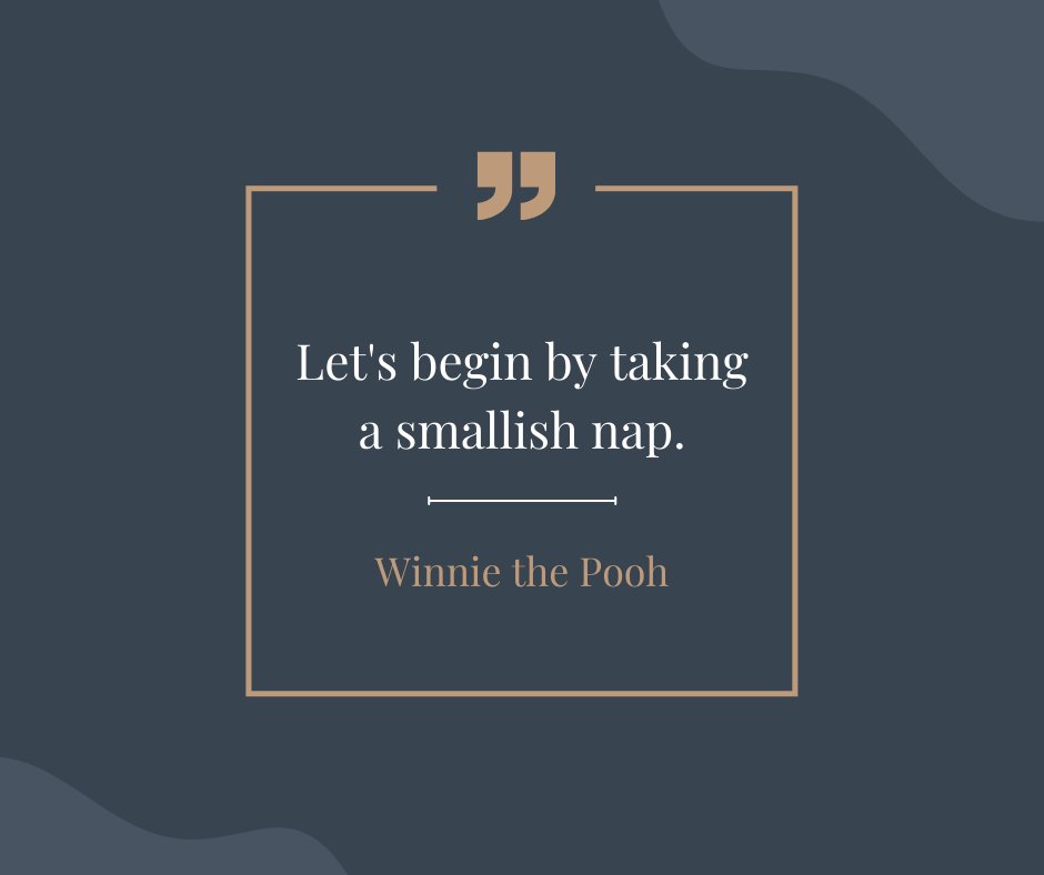 GVSpeechLab's tweet image. Winnie said it best: start with a nap.

As we head into the final stretch of the semester, rest up and finish strong!