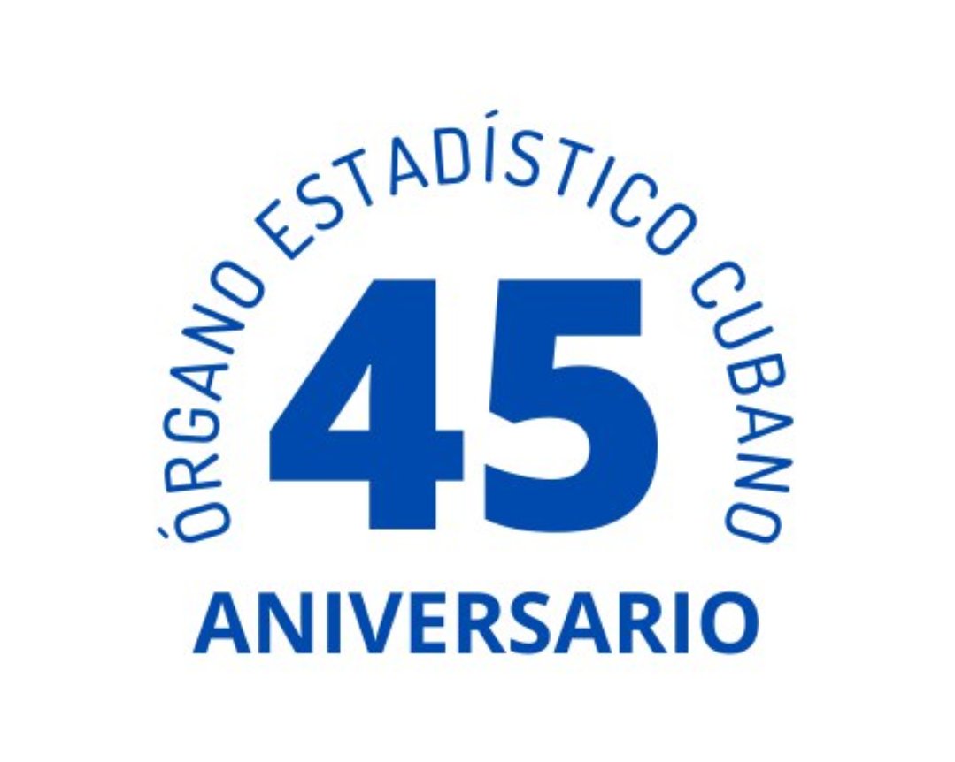 OneiYuly's tweet photo. Celebramos 45 años y más de trabajo estadístico sistemático. Donde cada colectivo aporta en la construcción de un dato. En @CubaONEI el ciudadano encuentra información útil para la toma de decisiones vitales. #ONEI45Años https://t.co/qfqD4SEJnd