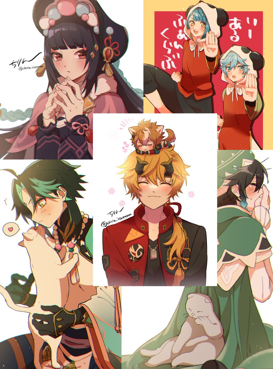 #今月描いた絵を晒そう
今月はたくさん描いたぞ〜✨ 