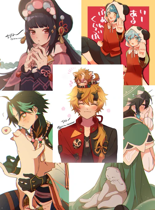 #今月描いた絵を晒そう
今月はたくさん描いたぞ〜✨ 