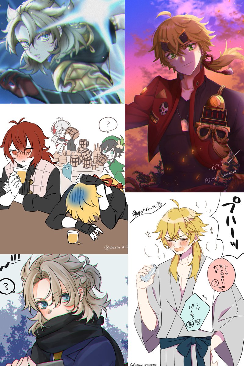 #今月描いた絵を晒そう
今月はたくさん描いたぞ〜✨ 