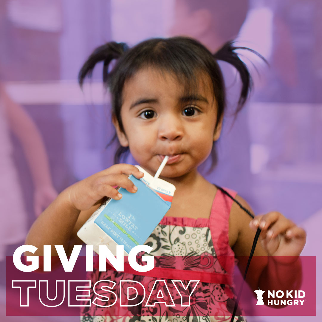 SarahRBarrie's tweet photo. Every child deserves three healthy meals a day, and you can help kids get those meals this #GivingTuesday when you give to @NoKidHungry. Together let's help connect kids with up to #50MillionMeals this season and beyond: https://t.co/qPogKW5d3M https://t.co/hL9EmeBXIe