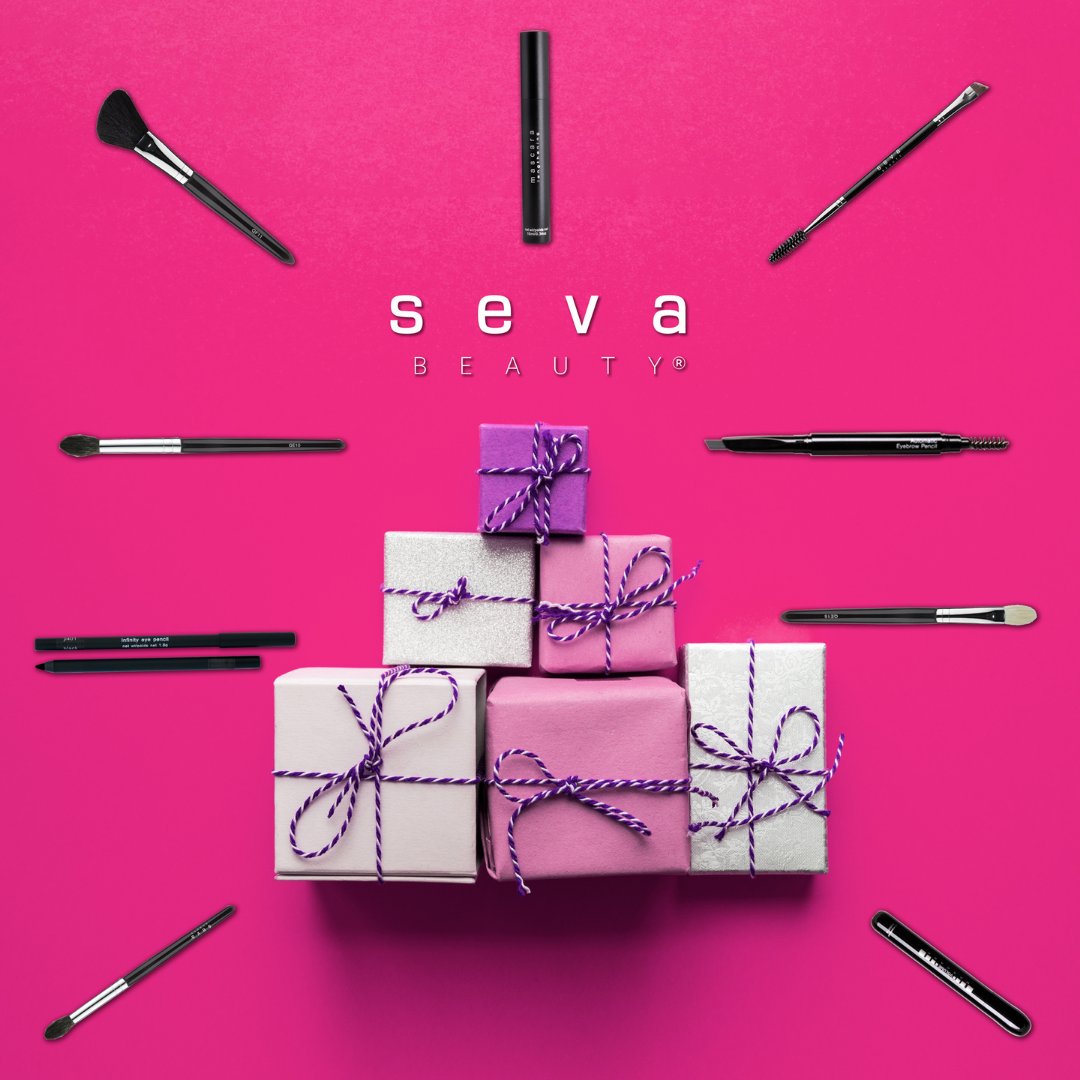 sevabeauty's tweet photo. Start your Christmas shopping at your nearest Seva Studio! https://t.co/XNYKjJ0e6B

All studios are independently owned and operated and prices may vary. 

#sevabeauty #beautytothepeople https://t.co/NK7PAFKzAm