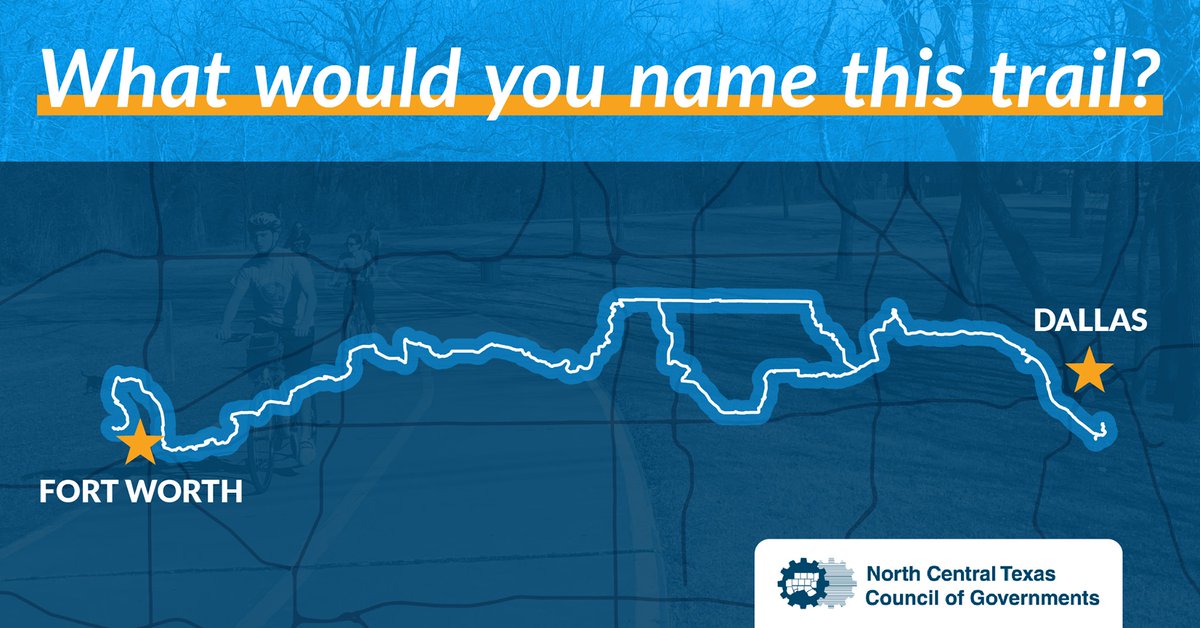ArlingtonParks's tweet photo. We would love your feedback! Help shape the future of the 66-mile regional trail connecting downtown Fort Worth to downtown Dallas by visiting https://t.co/6NxrfcOyD7 and sharing your opinions, ideas, and experiences in a brief survey. #dfwtrails #NaturallyFun https://t.co/SjHTUgzTx6