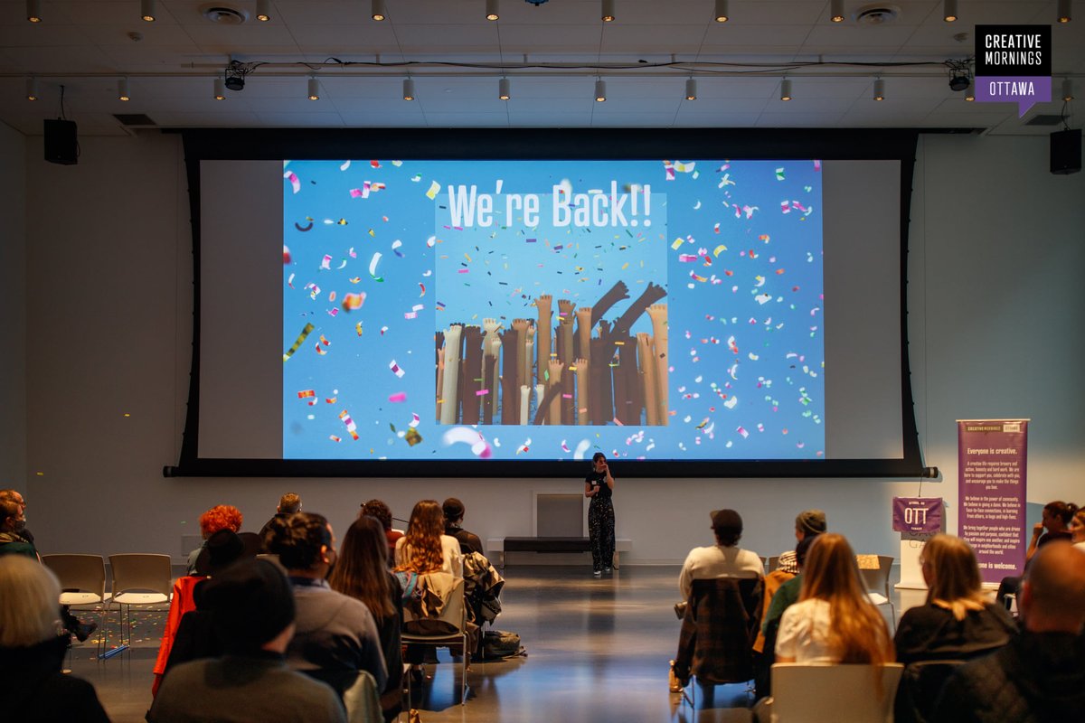 Ottawa_CM's tweet photo. Thanks again to everyone who joined us last Friday for our first in-person event since the pandemic. It was really nice to share space safely with all of you.💜 #cmliminal #ottawaiscreative
Check out the visual recap of this month's event on Facebook 👉 https://t.co/iGE3GJ4vXF https://t.co/ZGlLJMXLNl