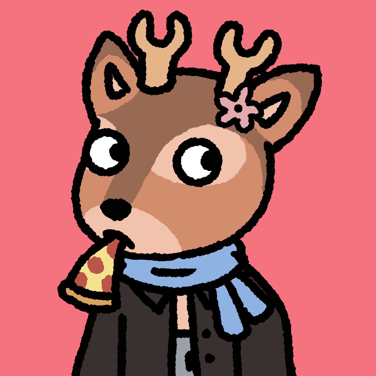Deer Devils NFTs | 500 hand-drawn deers 🦌🚀 tweet media