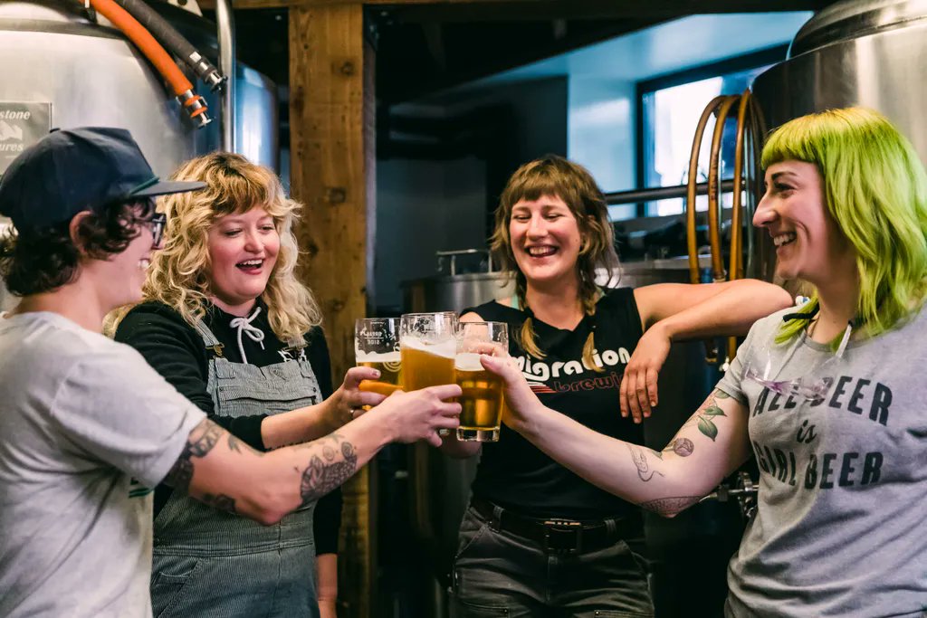 CraftBeerBrew's tweet photo. Cheers to women in the industry! @yakimachief invites you to celebrate and empower the rad and talented women in beer through the purchase of the 5th Annual Pink Boots Blend, which supports the @pinkbootsbeer scholarship fund.  https://t.co/6aNOP6QFiJ #ad https://t.co/qJmE1Jgkb5