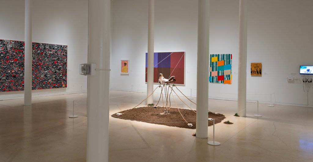 TexasBiennial's tweet photo. Last week to visit 2021 Texas Biennial: A New Landscape, A Possible Horizon at the @SAMAart running throughout December 05, 2021 at their Great Hall and Contemporary II Gallery. Schedule your visit at https://t.co/Gdsh1I9Fgx
Image courtesy of San Antonio Museum of Art https://t.co/qHJGmobGmY