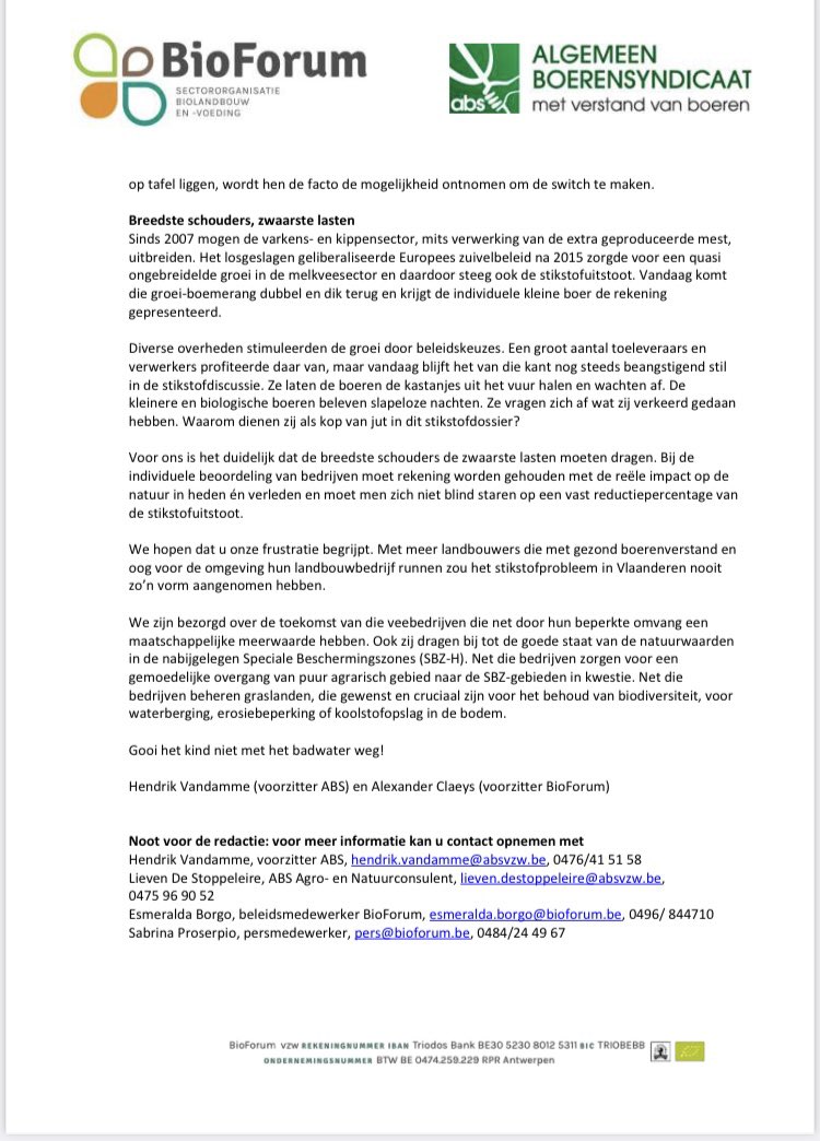 ABSvzw's tweet photo. #persbericht laat de breedste schouders de zwaarste lasten dragen! https://t.co/j4XJMNSPEz