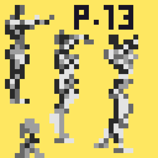 ProphetPixel's tweet image. Bridgman's Constructive Anatomy Pg. 13 (Masses and Movements of the Body)
#Bridgman #drawing #pixelart #tutorial 
Bridgman for Pixel Artists Pt 1/?
