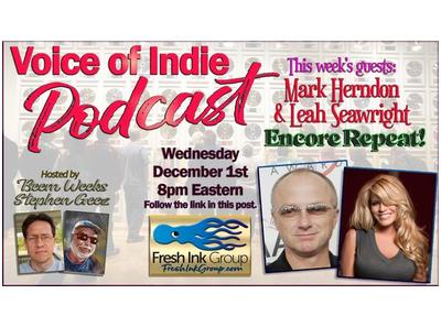 FreshInkGroup's tweet photo. Encore replay! Mark Herndon @theMarkHerndon Leah Seawright @leahseawright VOICE OF INDIE #PODCAST @FreshInkGroup hosts @StephenGeez @BeemWeeks Wed July 28, 2021, 8PM https://t.co/WCvzP3tSlL #music #AlabamaBand #countrymusic #TheHighRoad #cma #MusicCity #author c @VoiceOfIndie https://t.co/lXnthbD1Iu