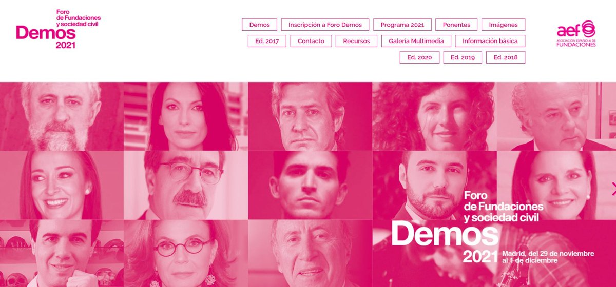 Laresmayores's tweet image. El Presidente Nacional de #Lares @VelaJuanvela acude al foro #DEMOS2021 organizado por @AEF_fundaciones de la que Lares forma parte activa. Un encuentro para rescatar y reivindicar la palabra filantropía desde su original y amplia etimología: el amor al género humano.#25añosLares