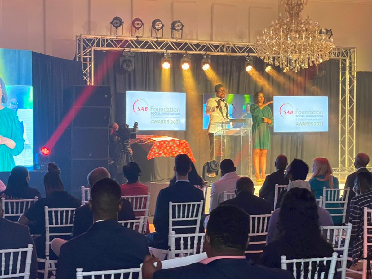 <a href="/radio_homegrown/">HOMEGROWN RADIO</a> is live at the SAB Foundation Social Innovation and Disability Empowerment Awards 2021. Today we celebrate innovators who are addressing socio economic challenges to help improve the well being of individuals and communities <a href="/SABreweries/">The South African Breweries</a> <a href="/djsbu/">djsbu</a> @HOMEGROWN__Farm