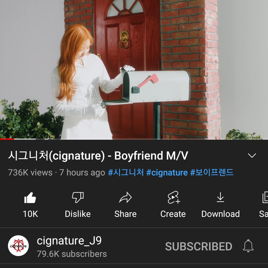 signfanuniverse's tweet photo. CIGNATURE UPDATE:
#BOYFRIEND has surpassed 700K Views on their official YouTube Channel. We also reached our goal of 10K likes in 24hrs!! Keep streaming Fannies!!!! #시그니처 #CIGNATURE #시그니처와_함께_쓸_다이어리 #DearDiaryMoment #cignature_with_dearmymoment #CIGNATUREIsHere https://t.co/UosjI45yAA