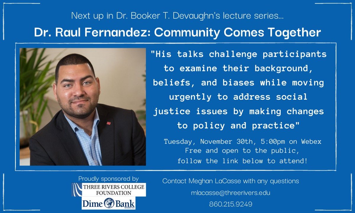 TRCCSPO's tweet photo. Dr. Raul Fernandez will be speaking via WebEx tonight from 5pm-6pm! The Student Programs Office will be giving away five $50 Amazon gift cards for 5 lucky students who log in and participate in tonight's virtual event! https://t.co/wJ1jHgeUoc
