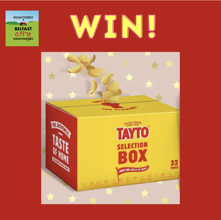 marathonbcm's tweet image. December has arrived, it's time to get festive with our sponsor Tayto! 

#WIN a @MrTaytoNI Selection Box including 8 of your favourite flavours!

LIKE/COMMENT BELOW with #TaytoHappy &amp;amp; RT for a chance to win! 

Ts/Cs apply NI/UK only. Ends 5/12/21

Visit belfastcitymarathon.com/news